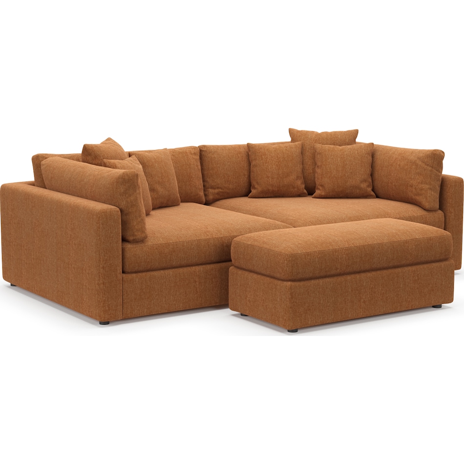 Haven 2Piece Media Sofa and Ottoman Value City Furniture