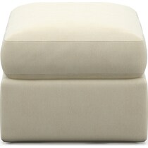 haven white ottoman   