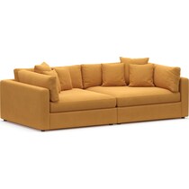 haven yellow sofa   