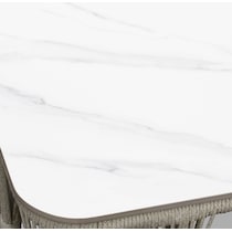 havenwood white outdoor coffee table   