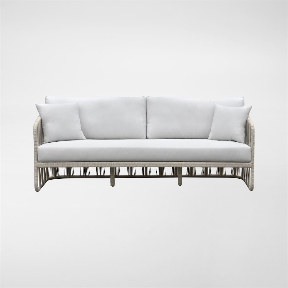 havenwood white outdoor sofa set   