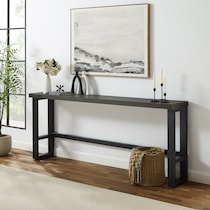 hawkford gray adjustable bar table   