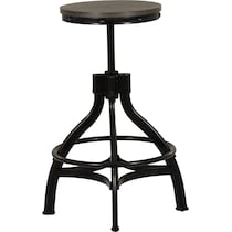 hawkford gray bar stool   