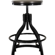 hawkford gray bar stool   