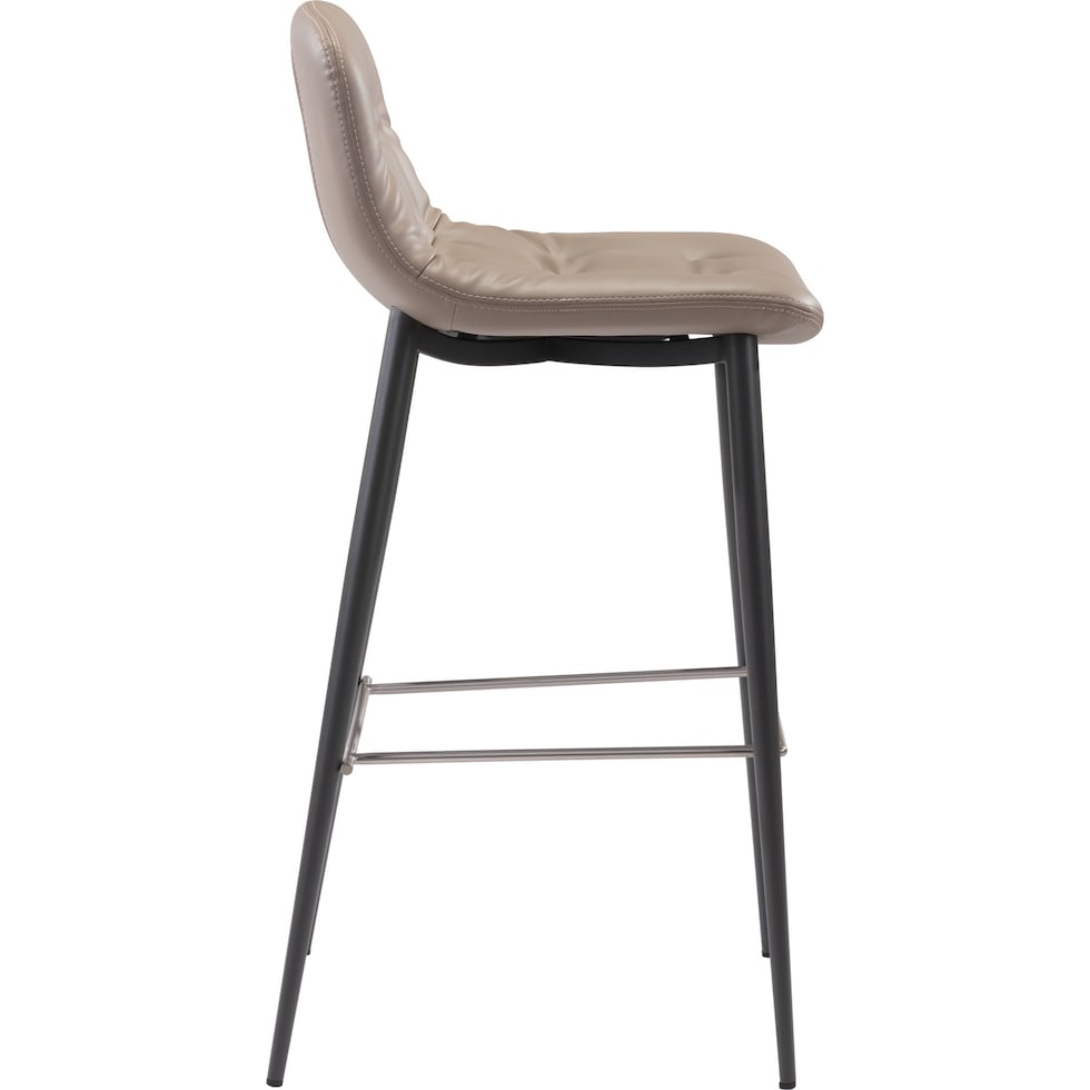 hayden light brown bar stool   