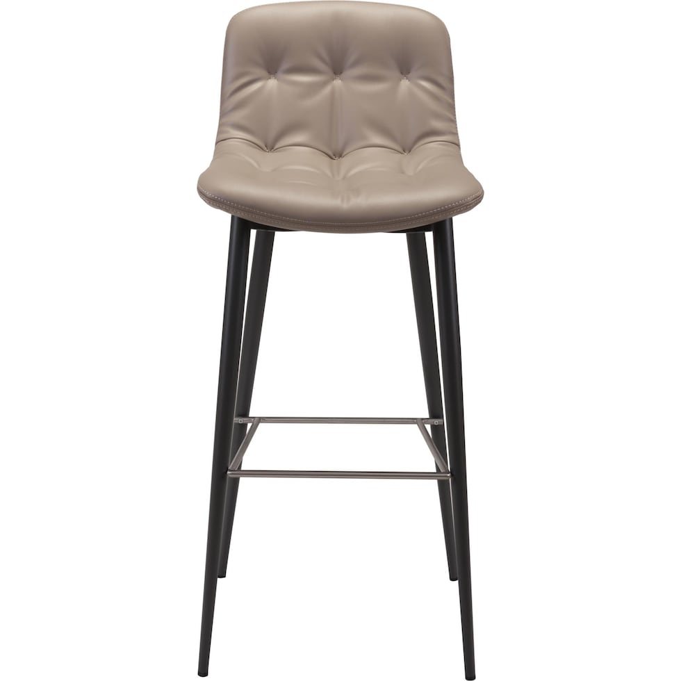 hayden light brown bar stool   