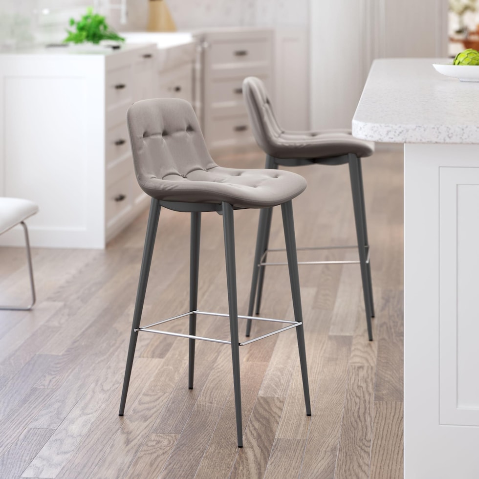hayden light brown bar stool   