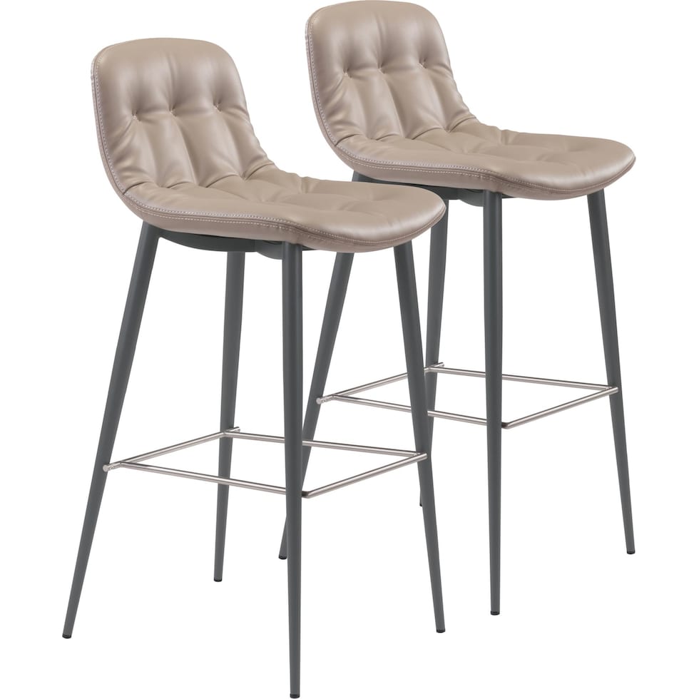 hayden light brown bar stool   
