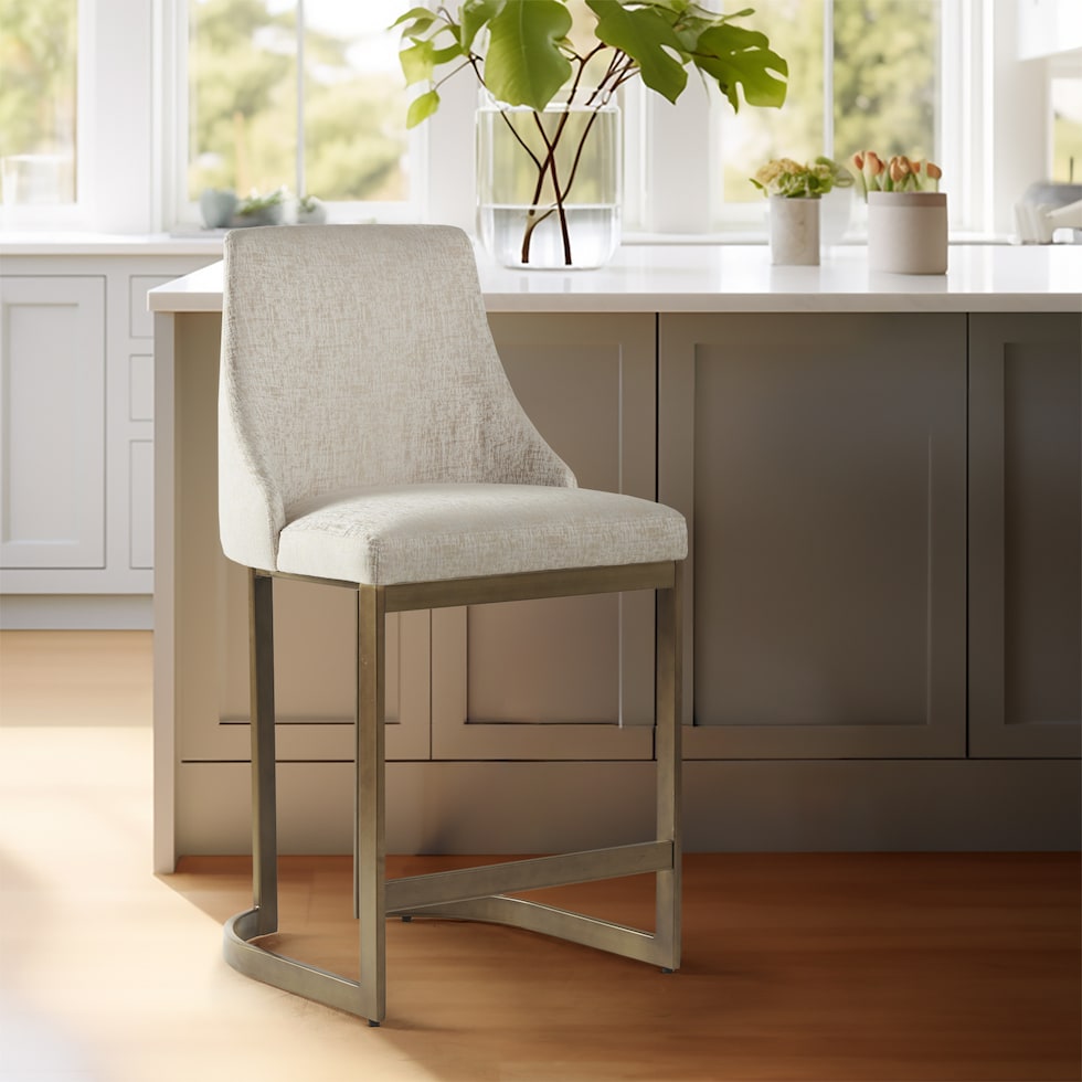 hayes neutral counter height stool   