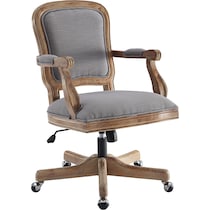 hayley gray office chair   