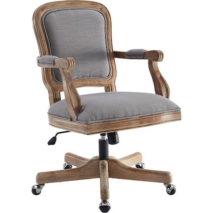 Hayley Office Chair - Light Gray