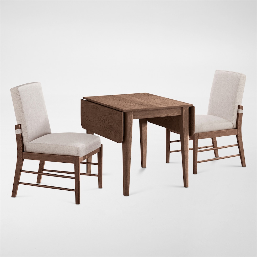 hayward dark brown  pc dining room   