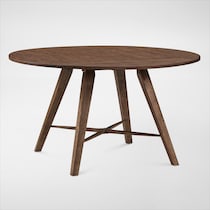 hayward dark brown  pc dining room   