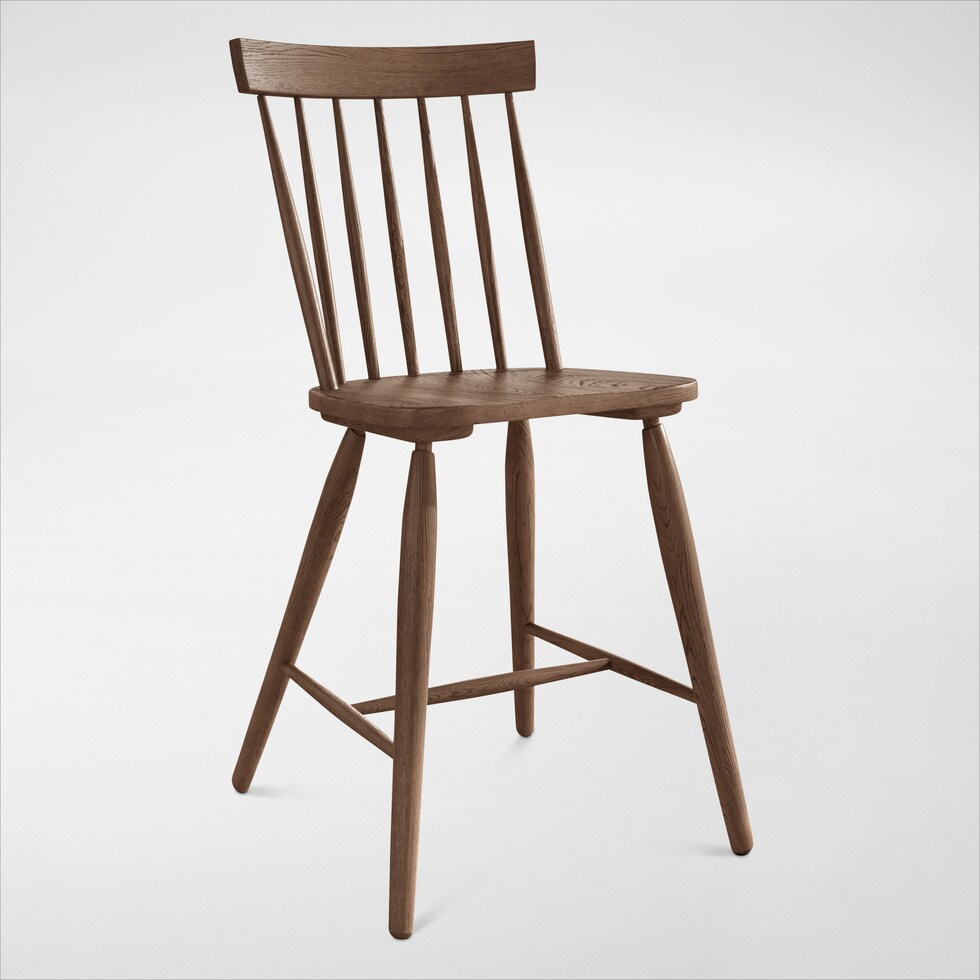 hayward dark brown  pc dining room   