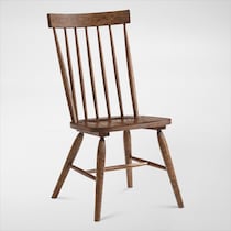 hayward dark brown dining chair   