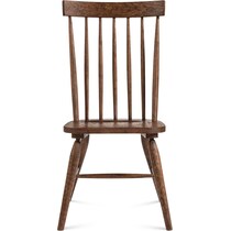 hayward dark brown dining chair   