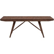 hayward dark brown dining table   