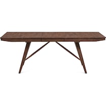 hayward dark brown dining table   