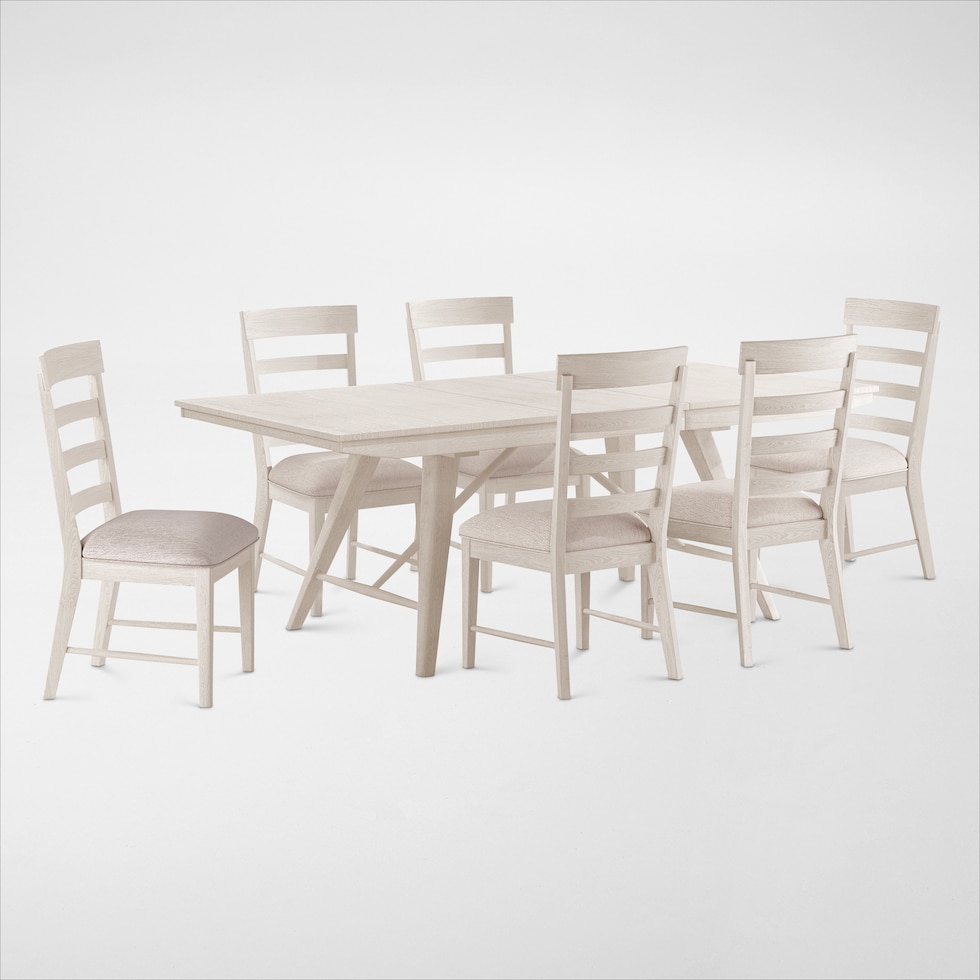 hayward white  pc dining room   