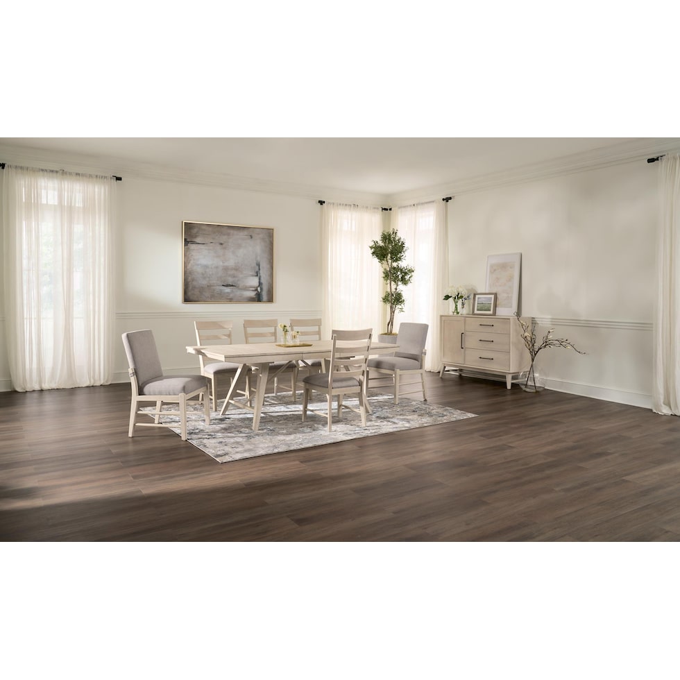 hayward white  pc dining room   