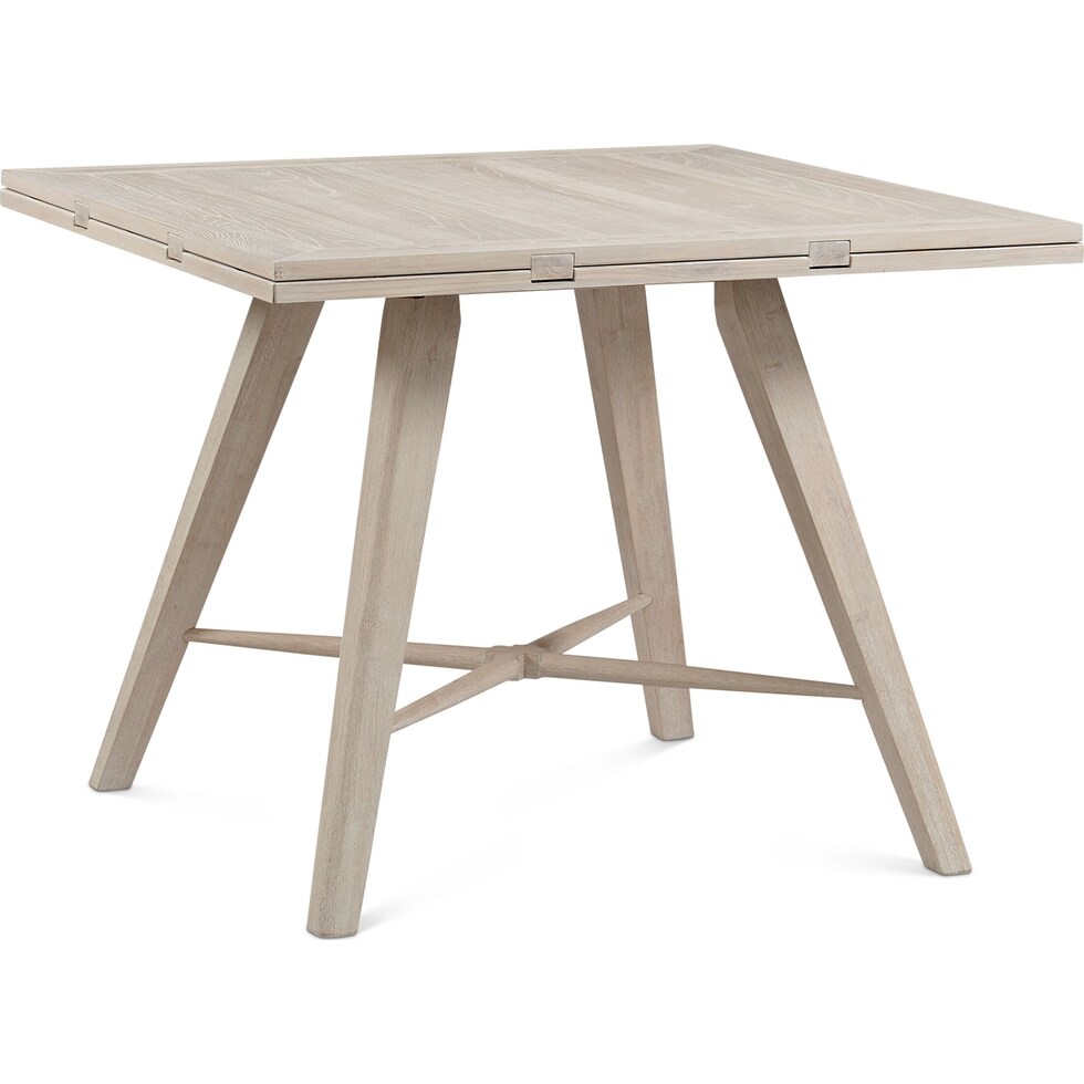hayward white counter height dining table   