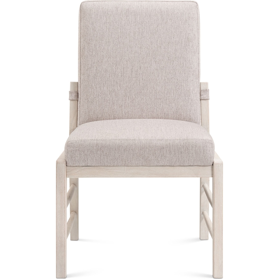 hayward white dining chair   