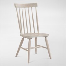 hayward white dining chair   