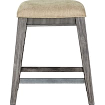 hazel tables gray accent stool   