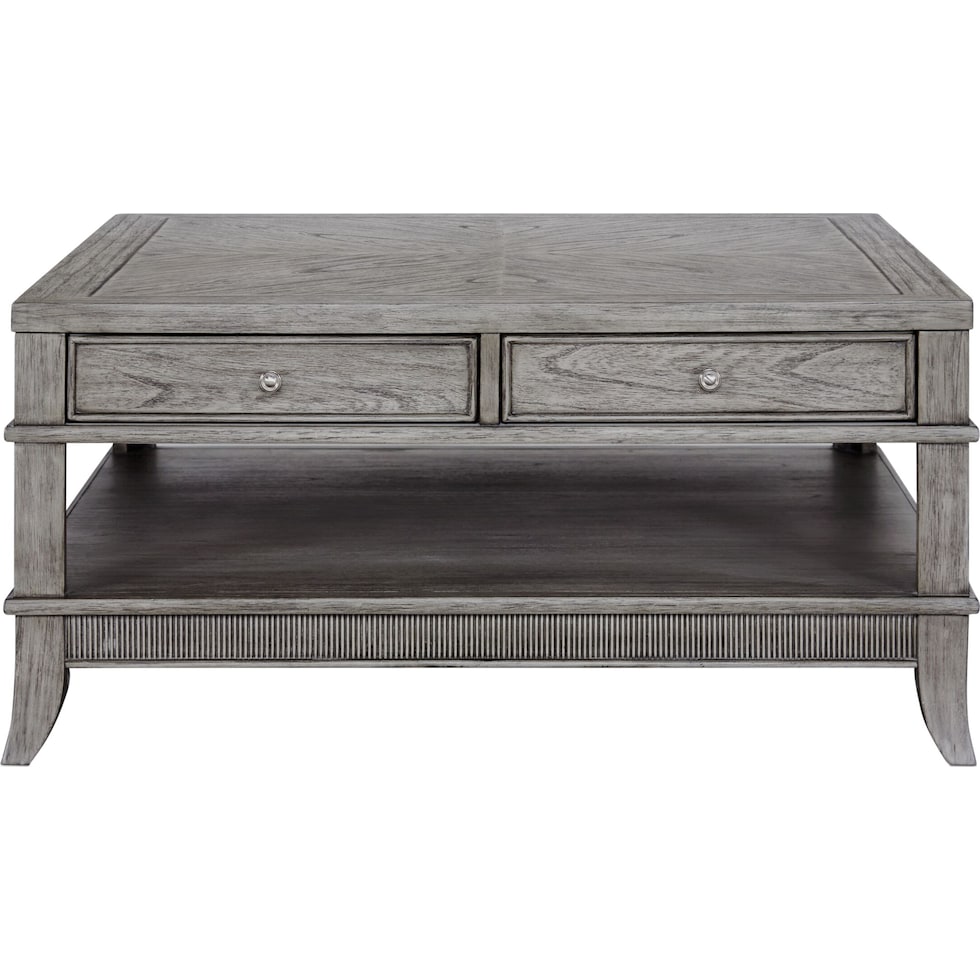 hazel tables gray coffee table   