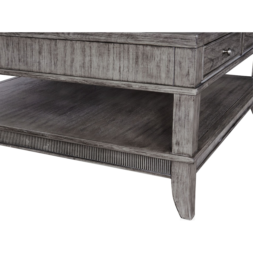 hazel tables gray coffee table   