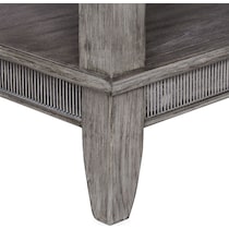 hazel tables gray coffee table   