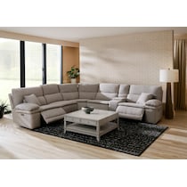 hazel tables gray coffee table   