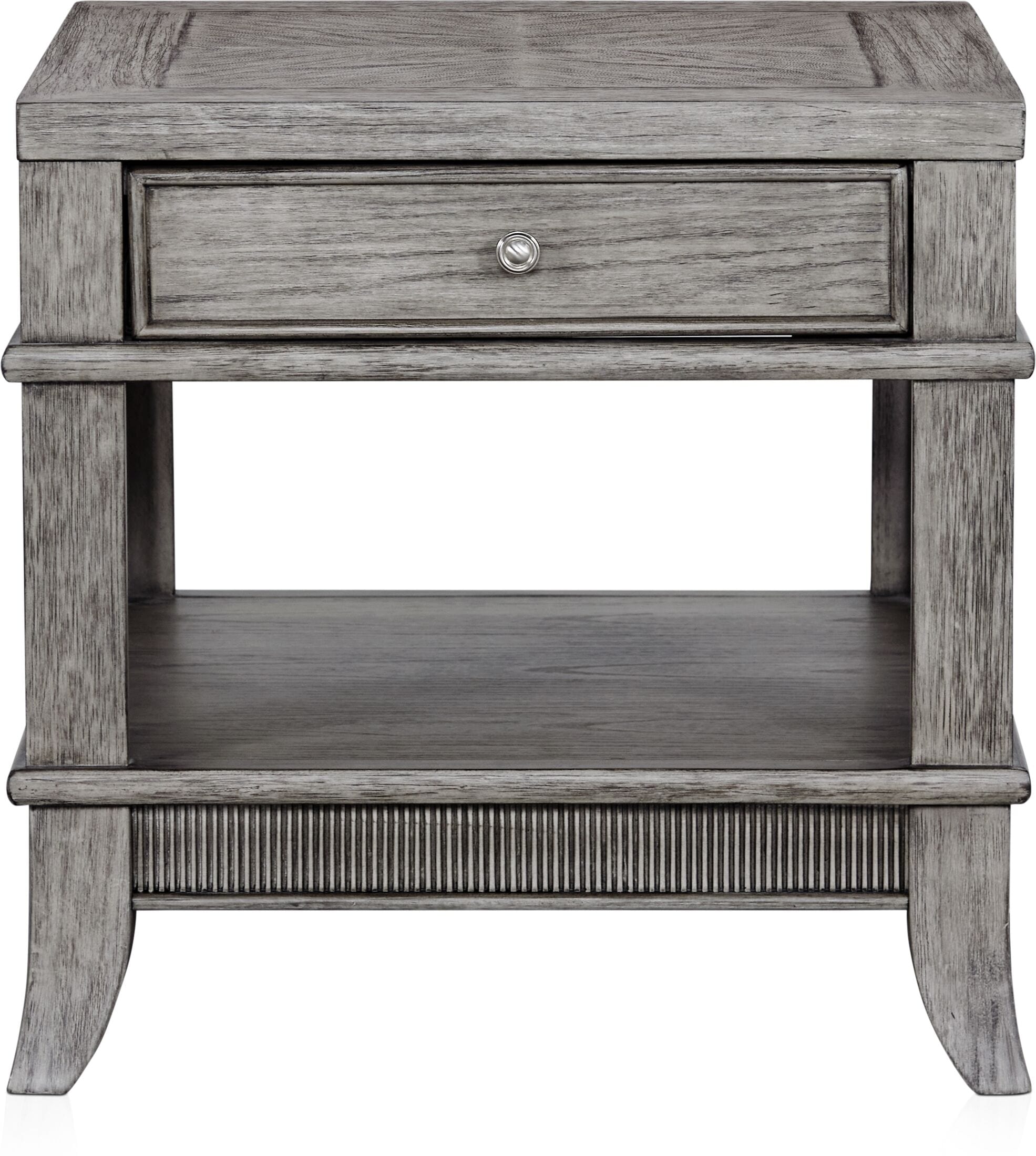 E*B様 Lサイズ GDC weekend setup チャコール Hazel End Table | Value City Furniture