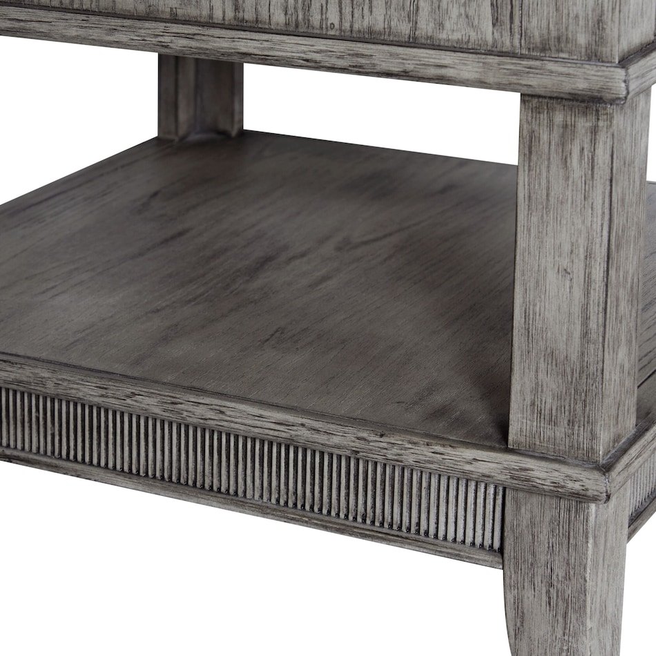 hazel tables gray end table   