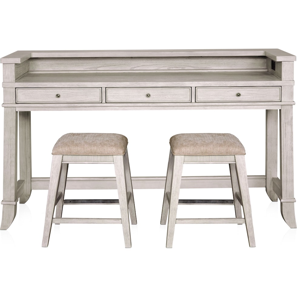 hazel tables light brown console table   