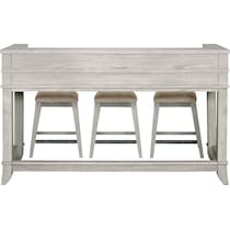 hazel tables light brown console table   