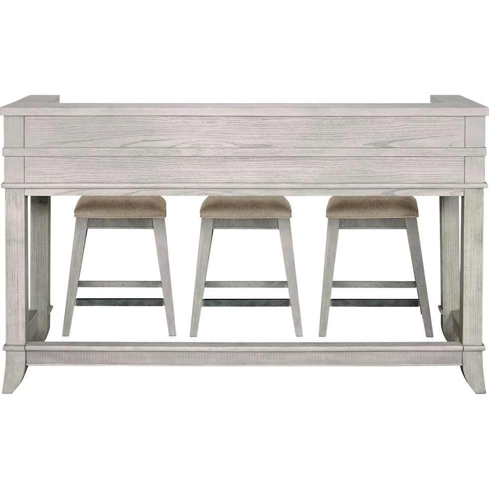 hazel tables light brown console table   