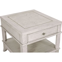 hazel tables light brown end table   