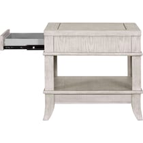 hazel tables light brown end table   