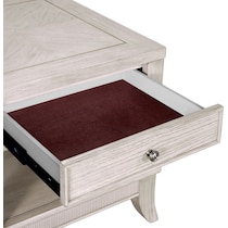 hazel tables light brown end table   