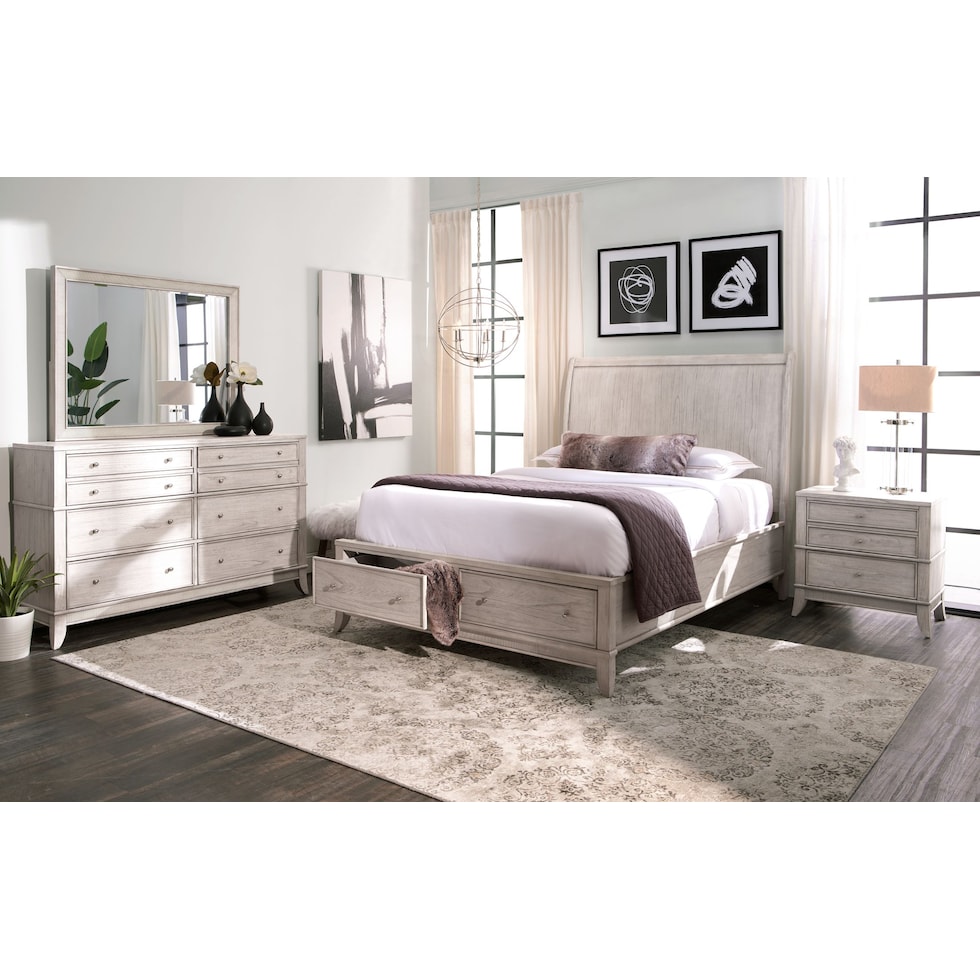 hazel  pc king storage bedroom room image   