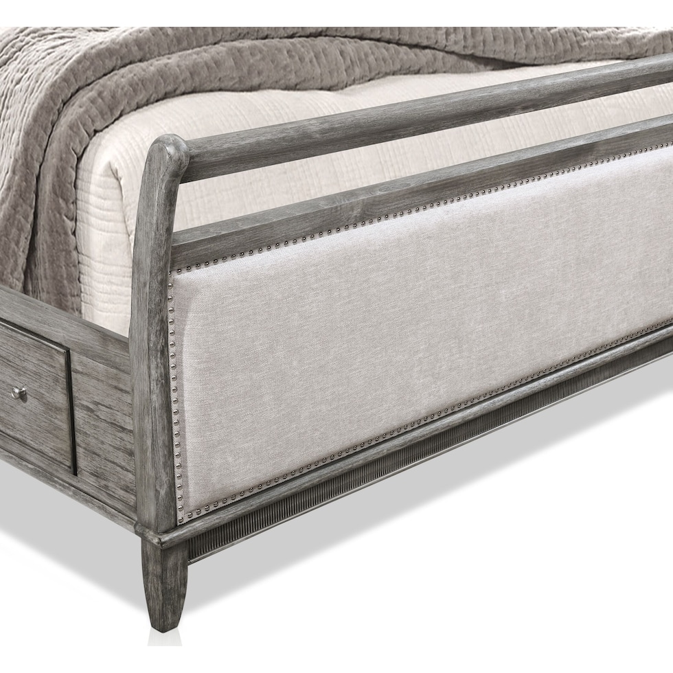 hazel gray  pc king bedroom   