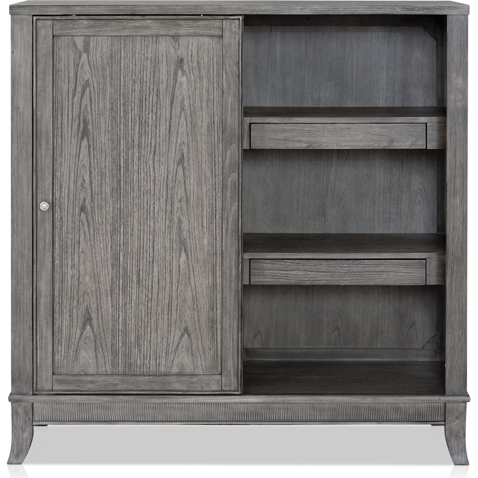 hazel gray door chest   