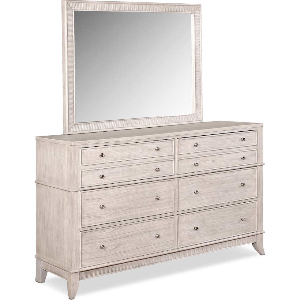 hazel white  pc king bedroom   