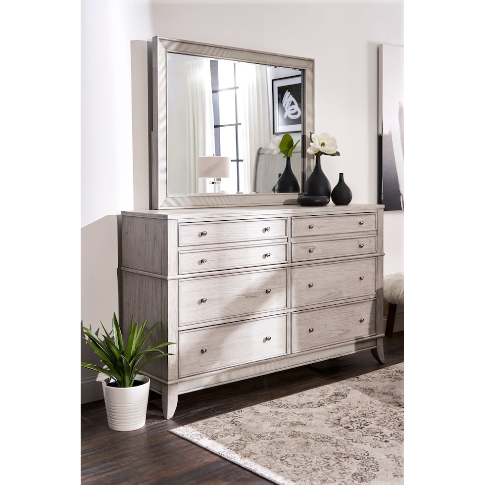 hazel white  pc king bedroom   