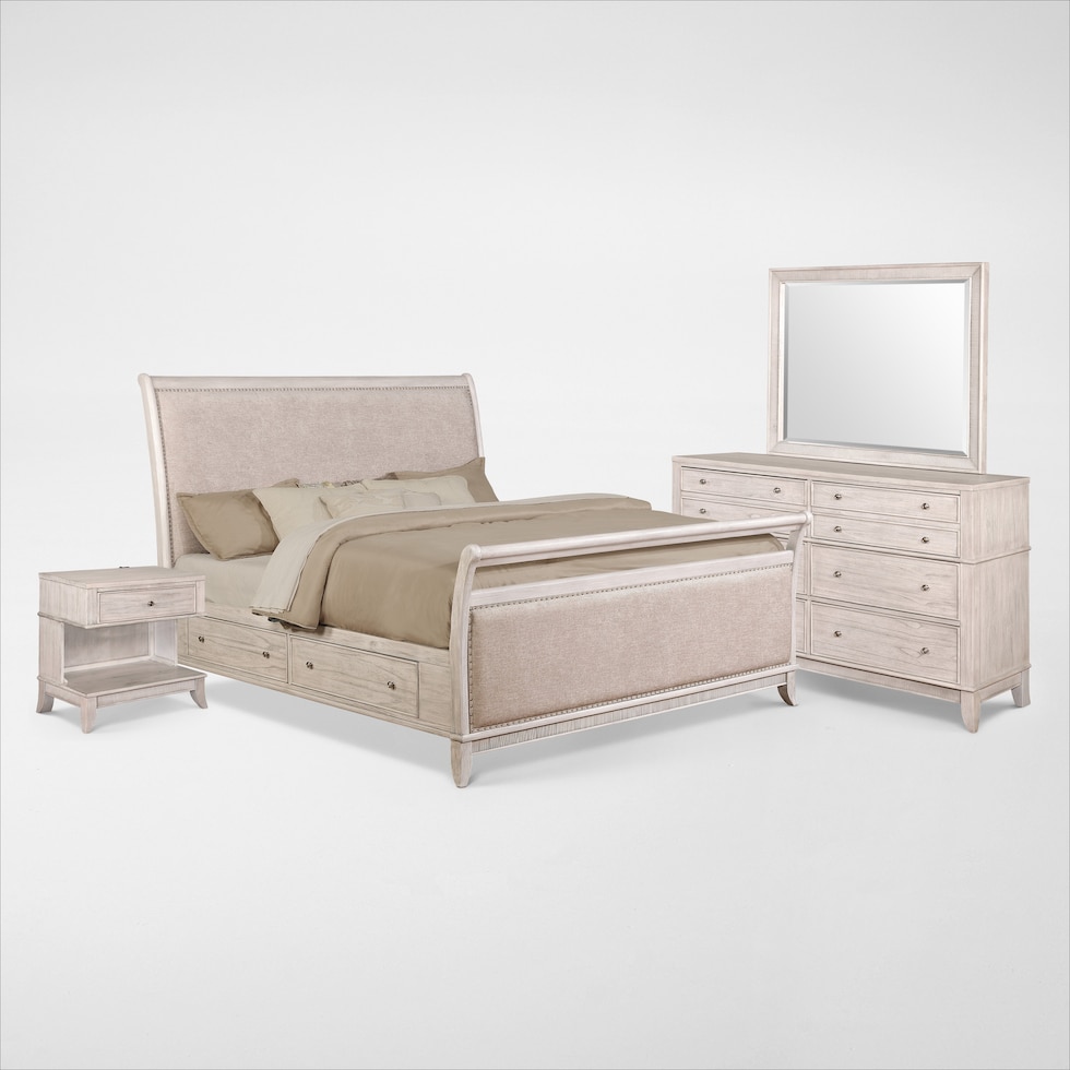hazel white  pc queen bedroom web   
