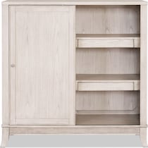 hazel white door chest   