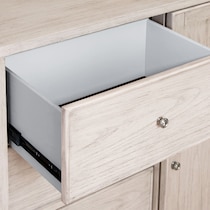 hazel white door chest   