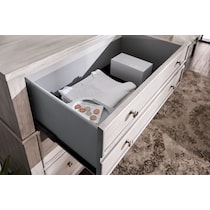 hazel white dresser and mirror   