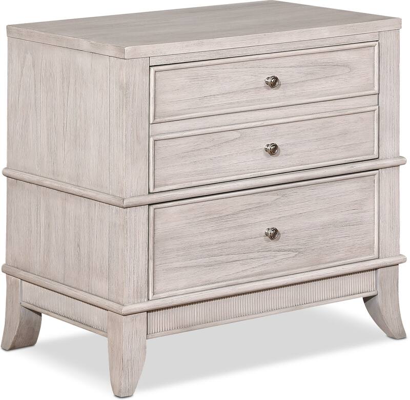 Hazel 6Piece Queen Bedroom Set with 2Drawer Nightstand, Dresser and